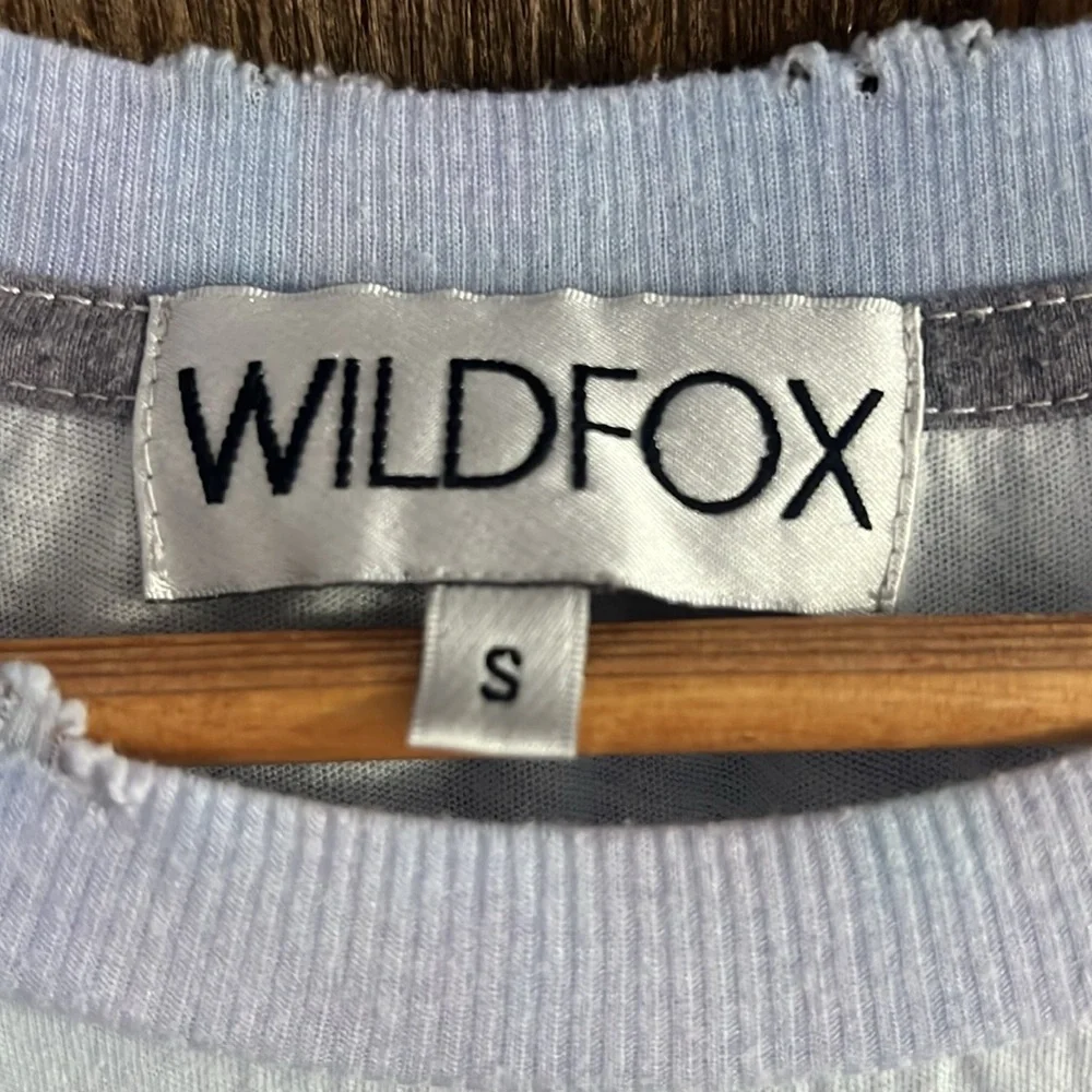 Wildfox Live Like There’s No Tomorrow Favorite Tee SMALL